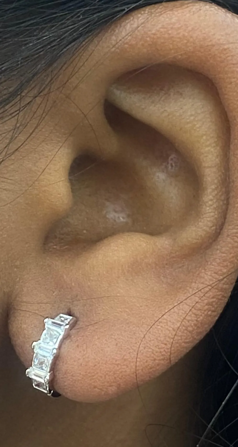 Ghare Jewellers square-cut stud reference shot