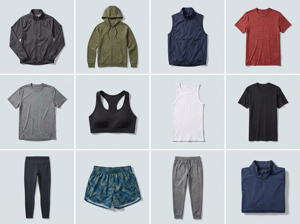 Product-ready imagery No studio required — activewear AI photography