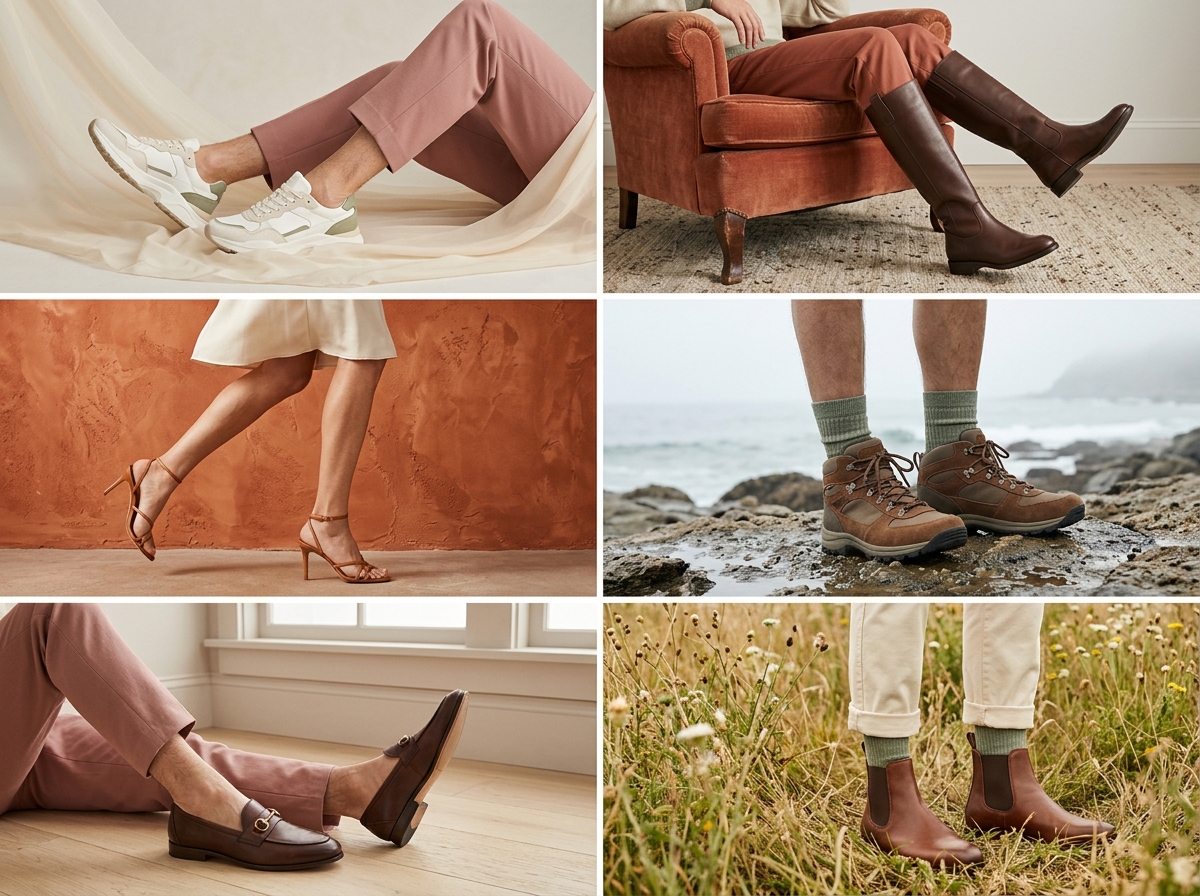 One outfit Any setting you want — footwear AI photography