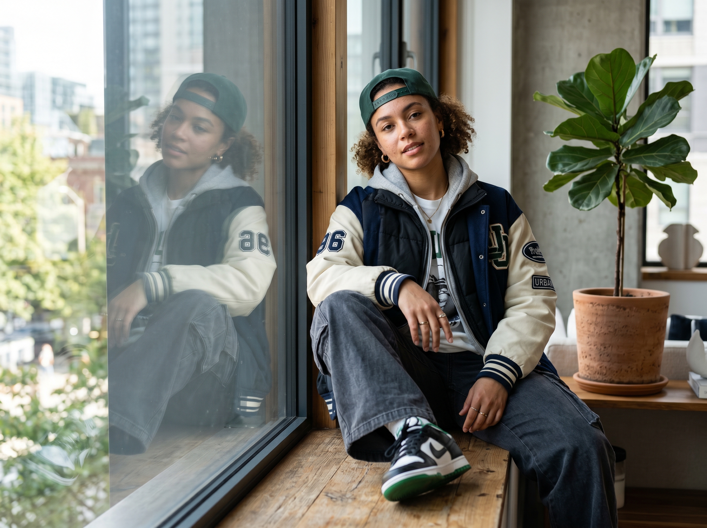 Magazine-quality No model needed — streetwear AI photography