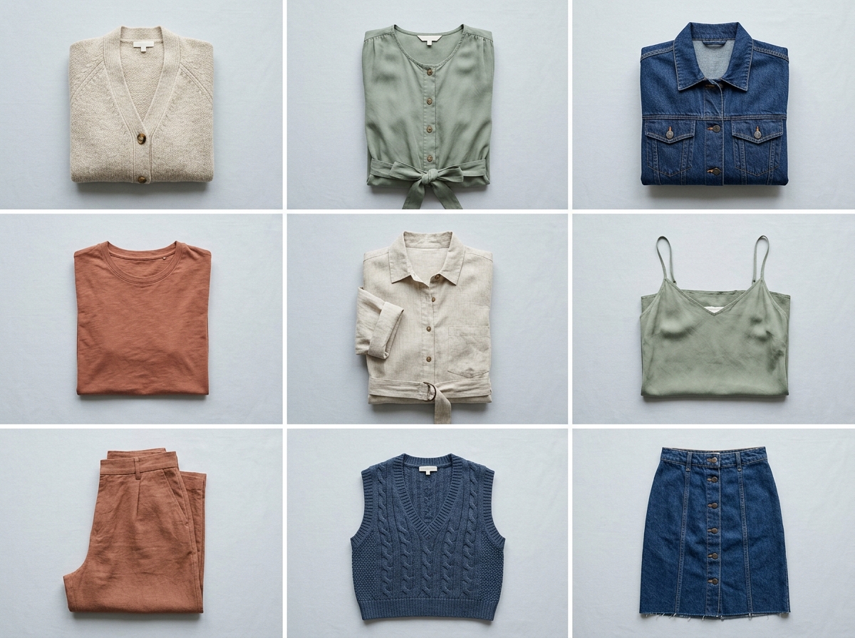 Product-ready imagery No studio required — sustainable fashion AI photography