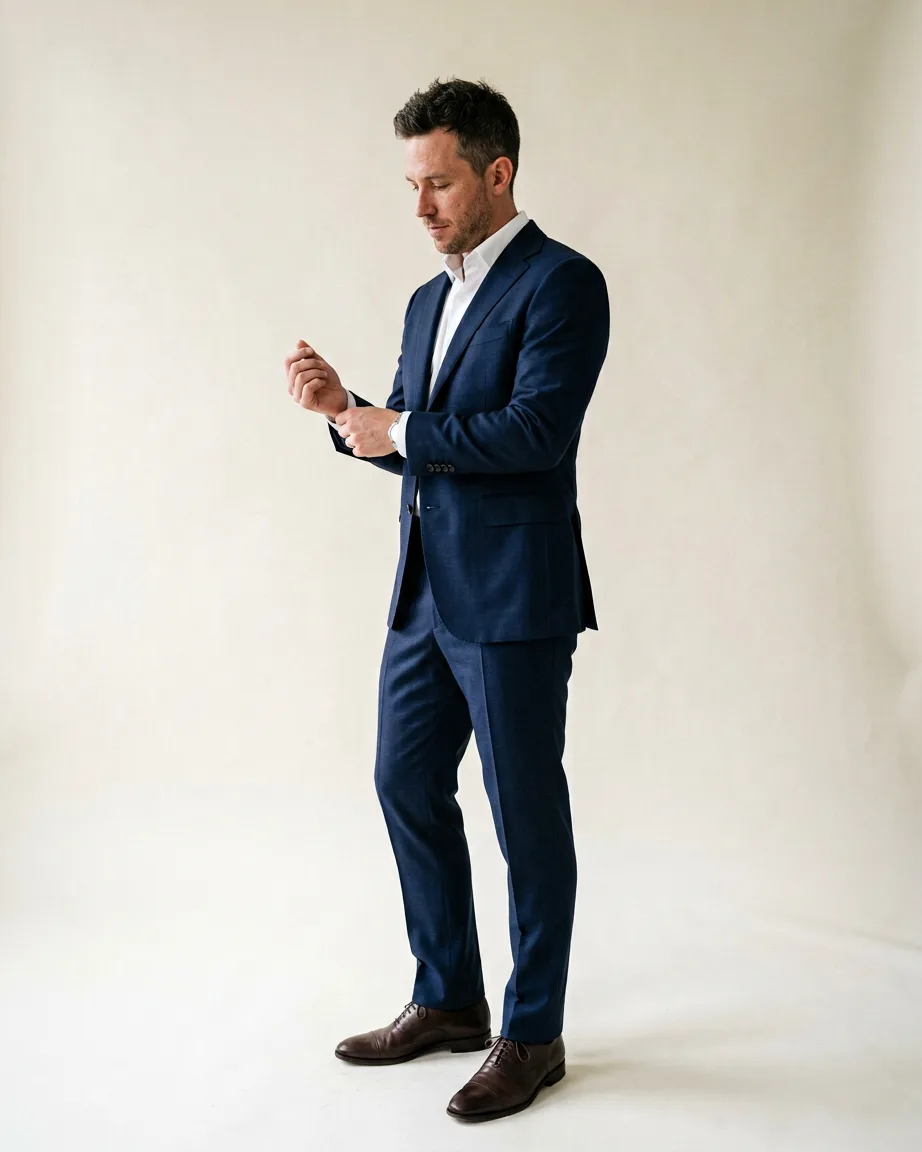 AI menswear photoshoot by Kaptured.AI