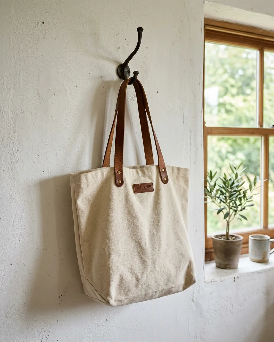 handbag product photo as sent, before the on-model photoshoot