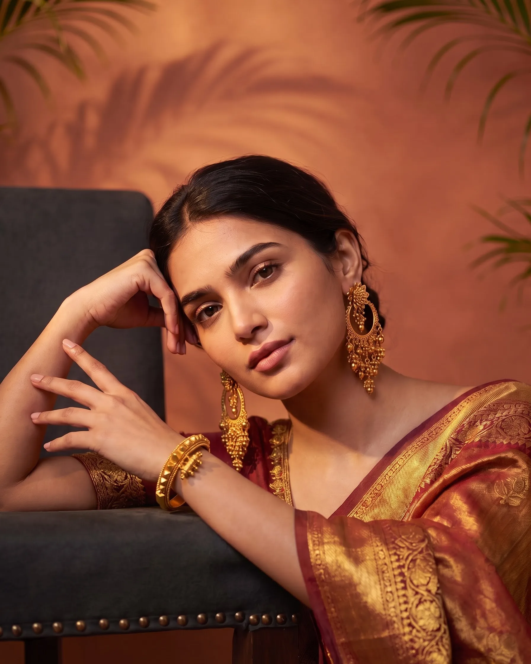AI jewelry lifestyle shots, finished frame
