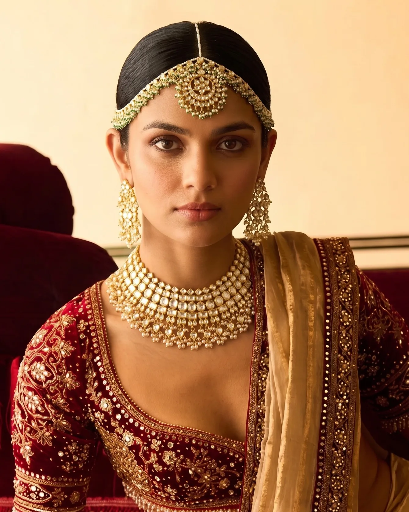 AI jewelry lifestyle shots, finished frame
