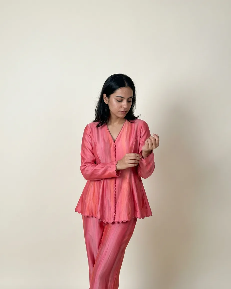 AI kurta ad creatives, finished frame
