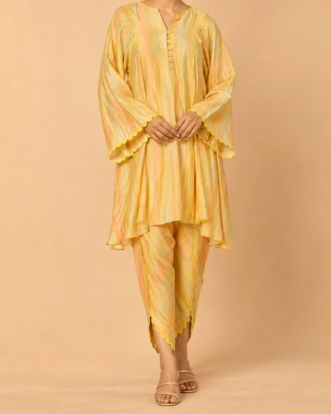 kurta product photo as sent, before the background swap