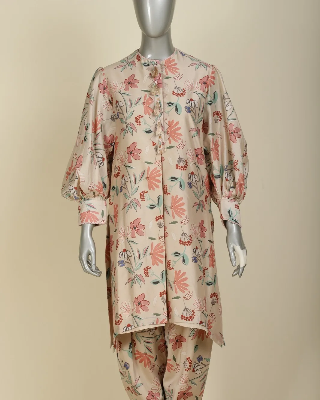 kurta product photo as sent, before the flat-lay to model