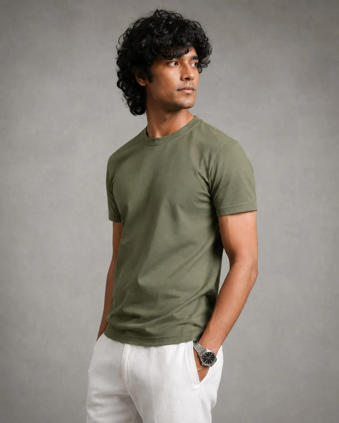 menswear product photo as sent, before the colour variants