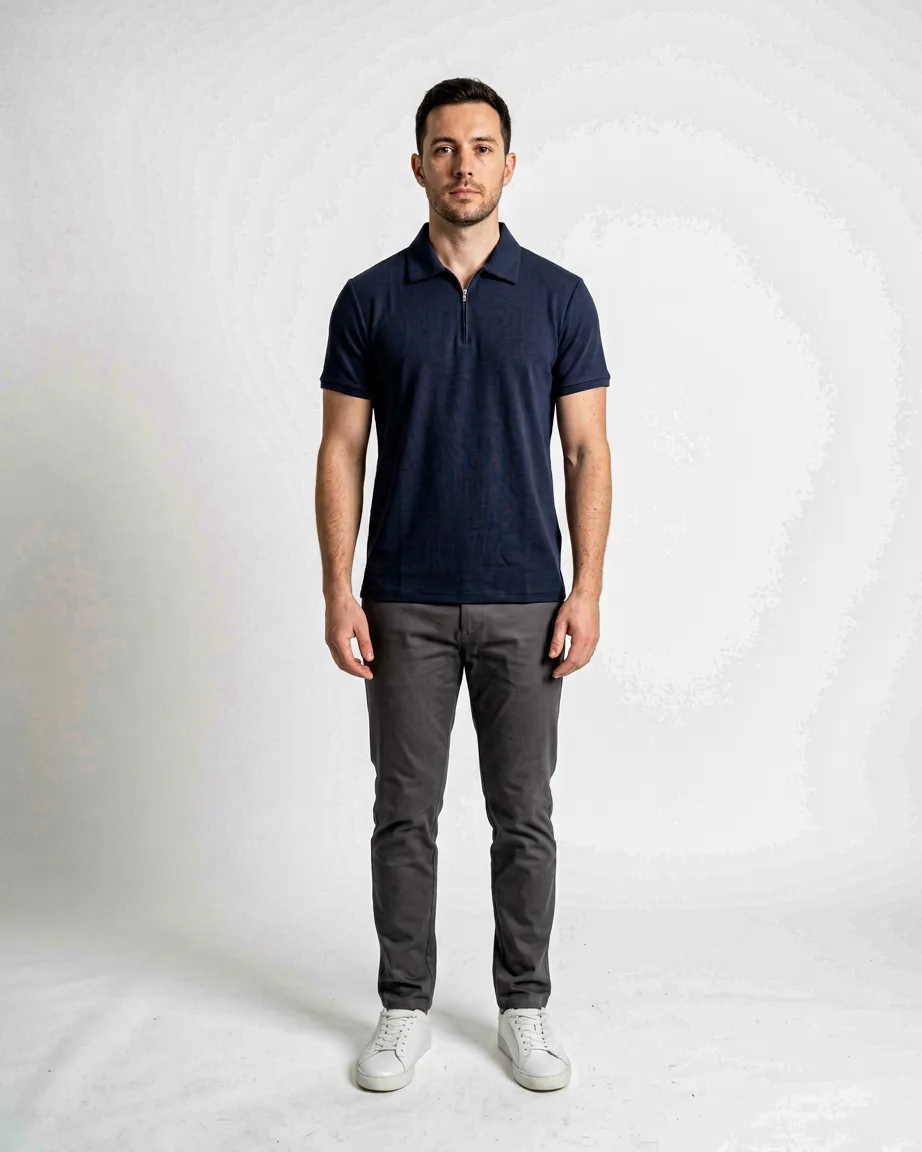 AI menswear marketplace listing by Kaptured.AI