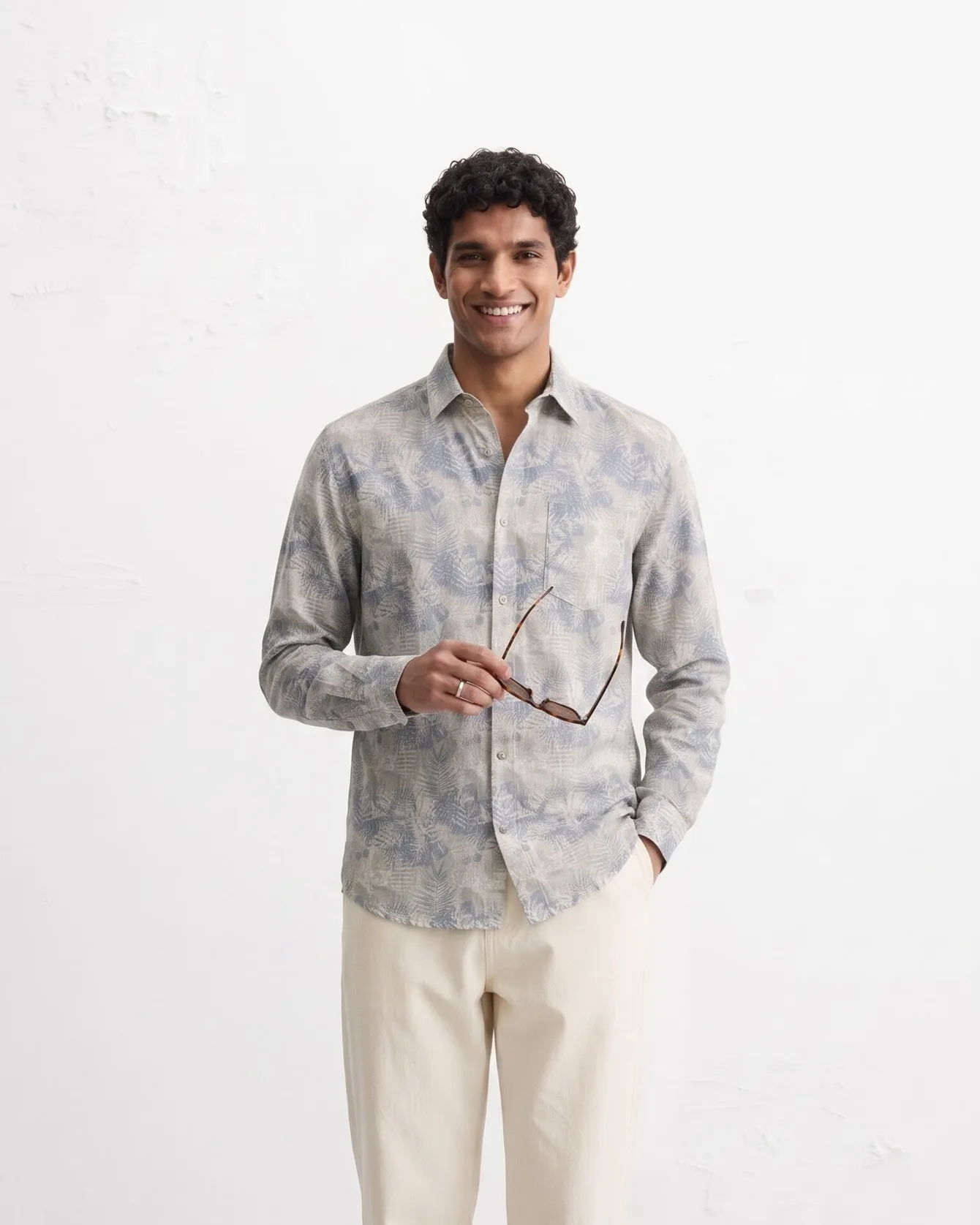 AI menswear on-model photoshoot by Kaptured.AI