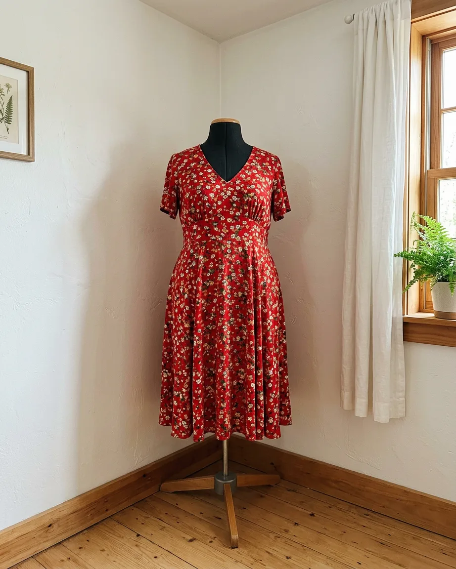 plus-size product photo as sent, before the flat-lay to model