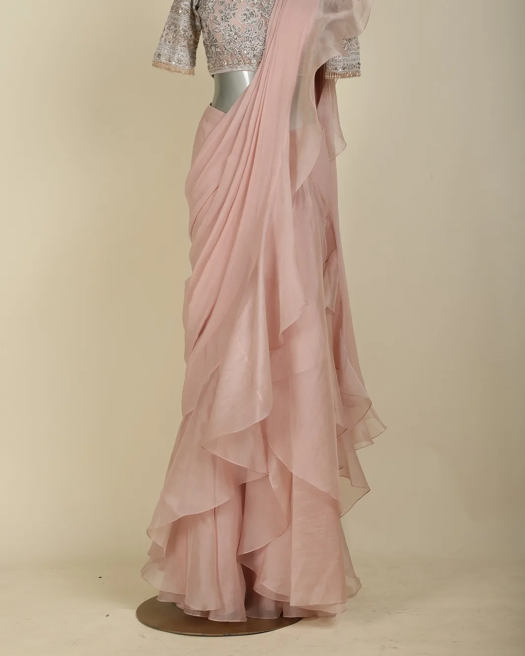 saree product photo as sent by the brand, before the lifestyle shots