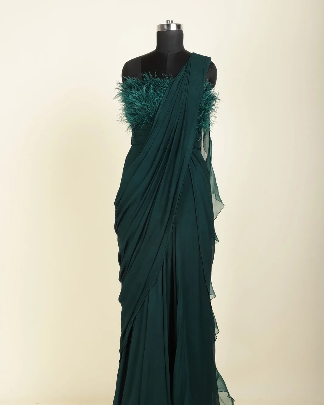saree product photo as sent, before the on-model photoshoot