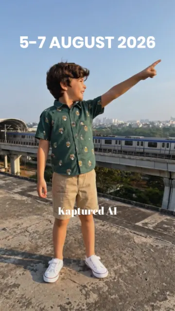 Frame from a Product launch video film produced by Kaptured.AI